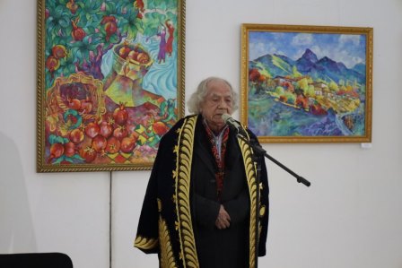 Ustoz rassomning shaxsiy koʻrgazmasi