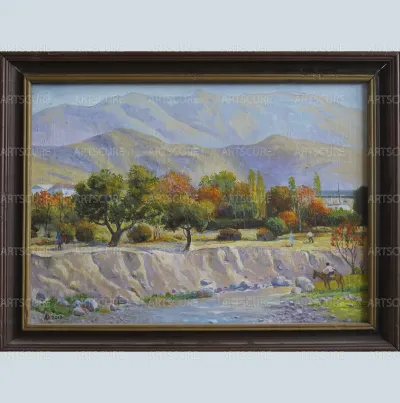 Silvery mountains