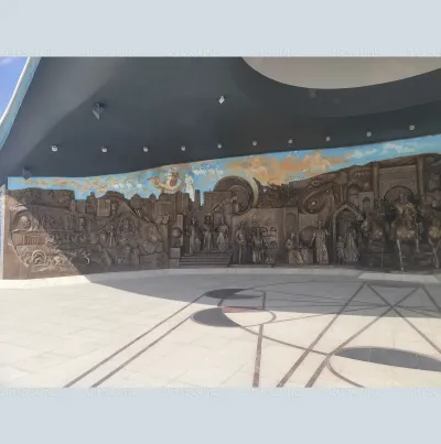 Istiqlol monumenti relyef haykallari