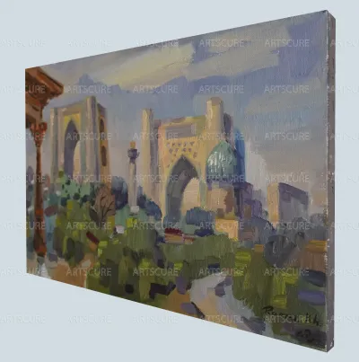 Bibixonim masjidi ko'rinishi