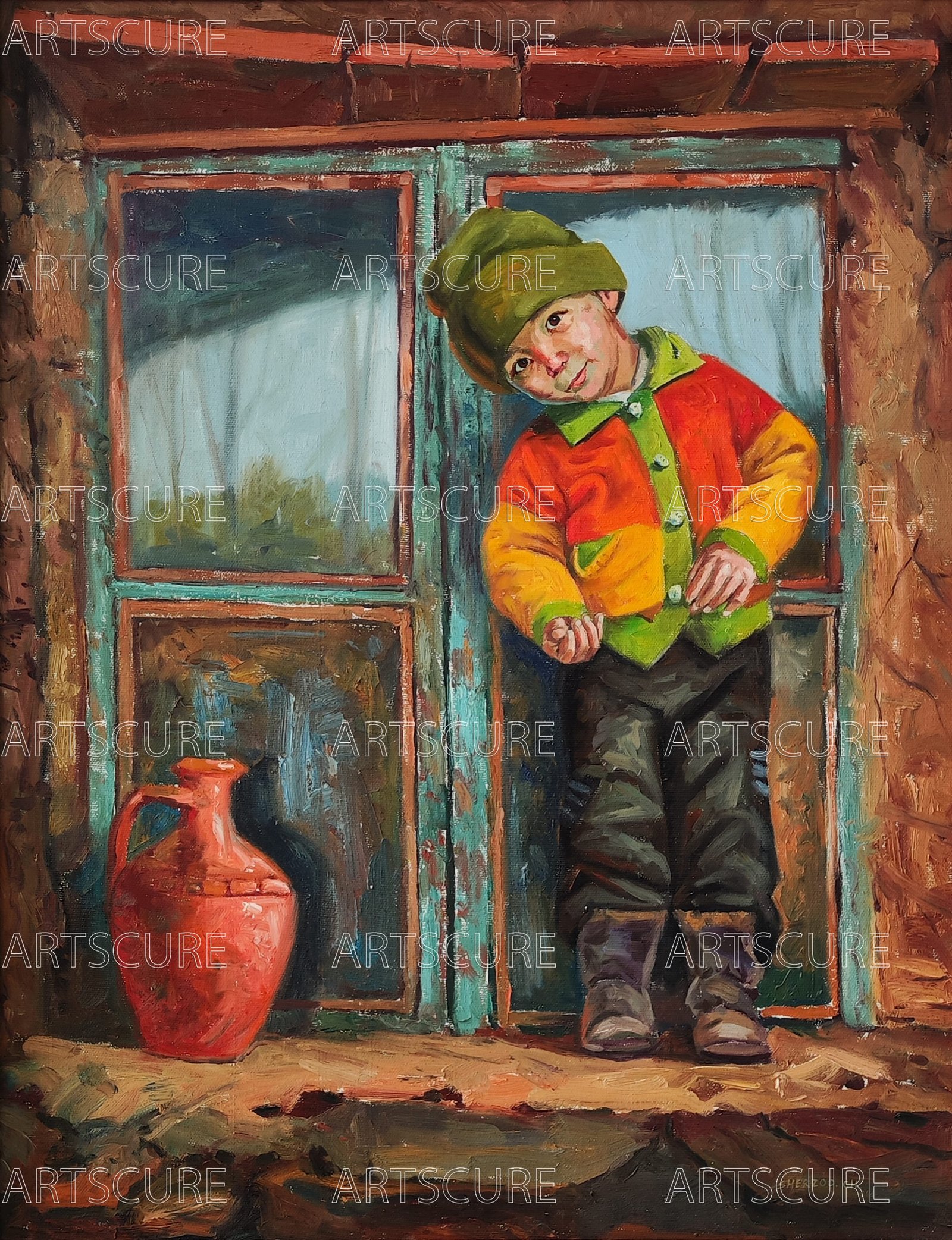 Potter's son