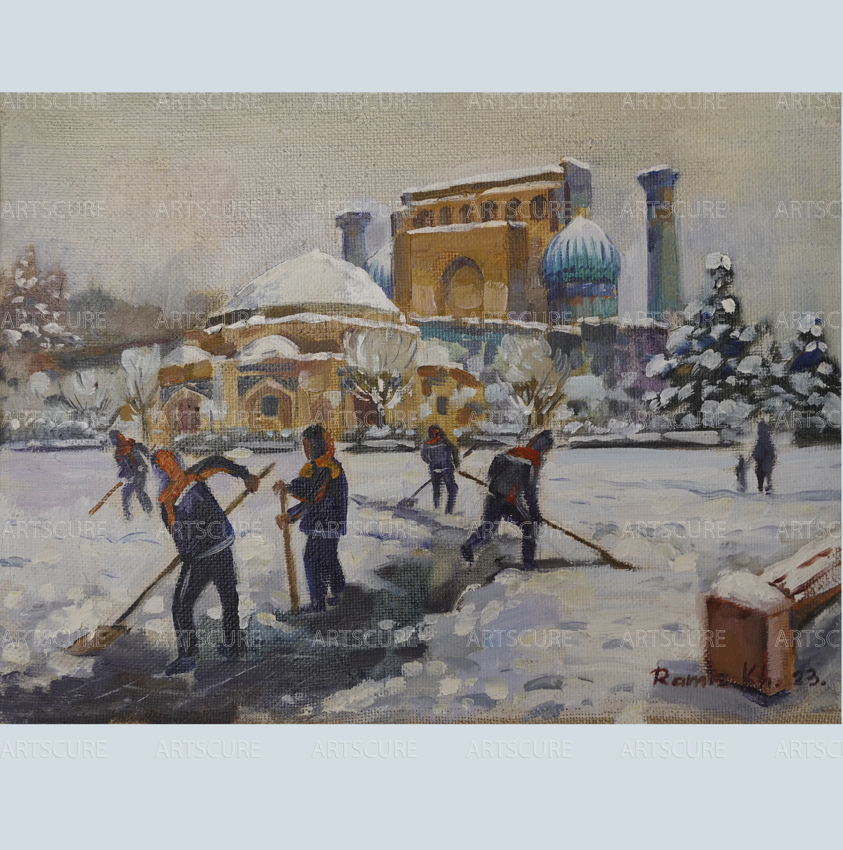 Qor tozalash